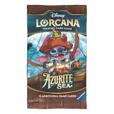 Disney Lorcana Azurite Sea Booster Pack